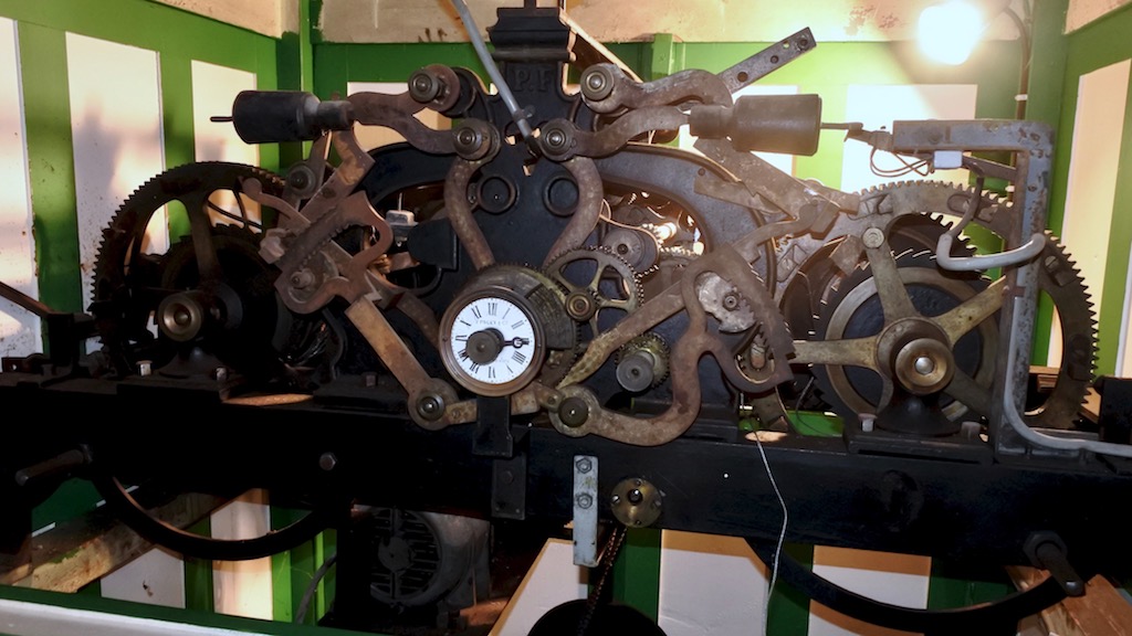 L'horloge du beffroi